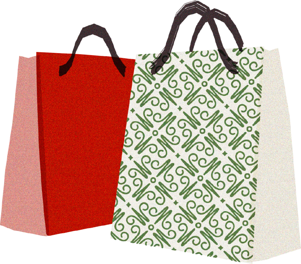 shopping bag icons